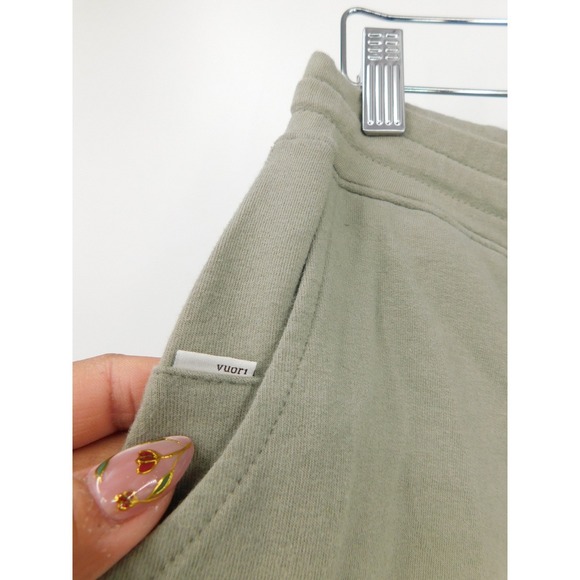 Vuori Laguna Lounge Pant 2.0 Women Large Laurel Green Joggers - Picture 3 of 6